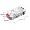 Fishing Accessory Container Magnetic Lures Box, Splicing Glow in Dark Clear