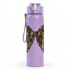 1PC Camo Hunting Bow Bowtie Print 750ml Color Plastic Sports Water Bottle Leakproof Flip Straw Lid Suitable for Sports Office Home Use