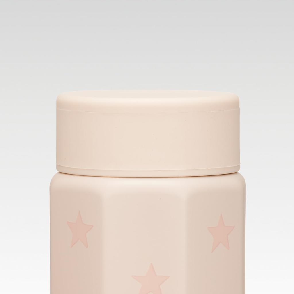 Skater Stainless Steel Mug Bottle 500ml Easy To Hold Octagonal Shape Thermal Insulation Water Bottle The School Cocoa Bears' STO5-A