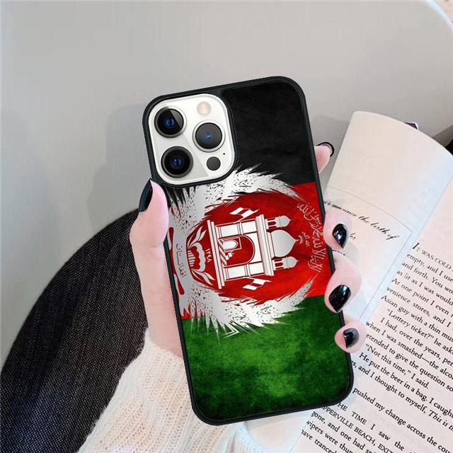 Afghan Afghanistan Flag Freedom Phone Case Cover for iPhone 17 Air 16 15 14 13 11 12 Pro Max Plus Shell Coque