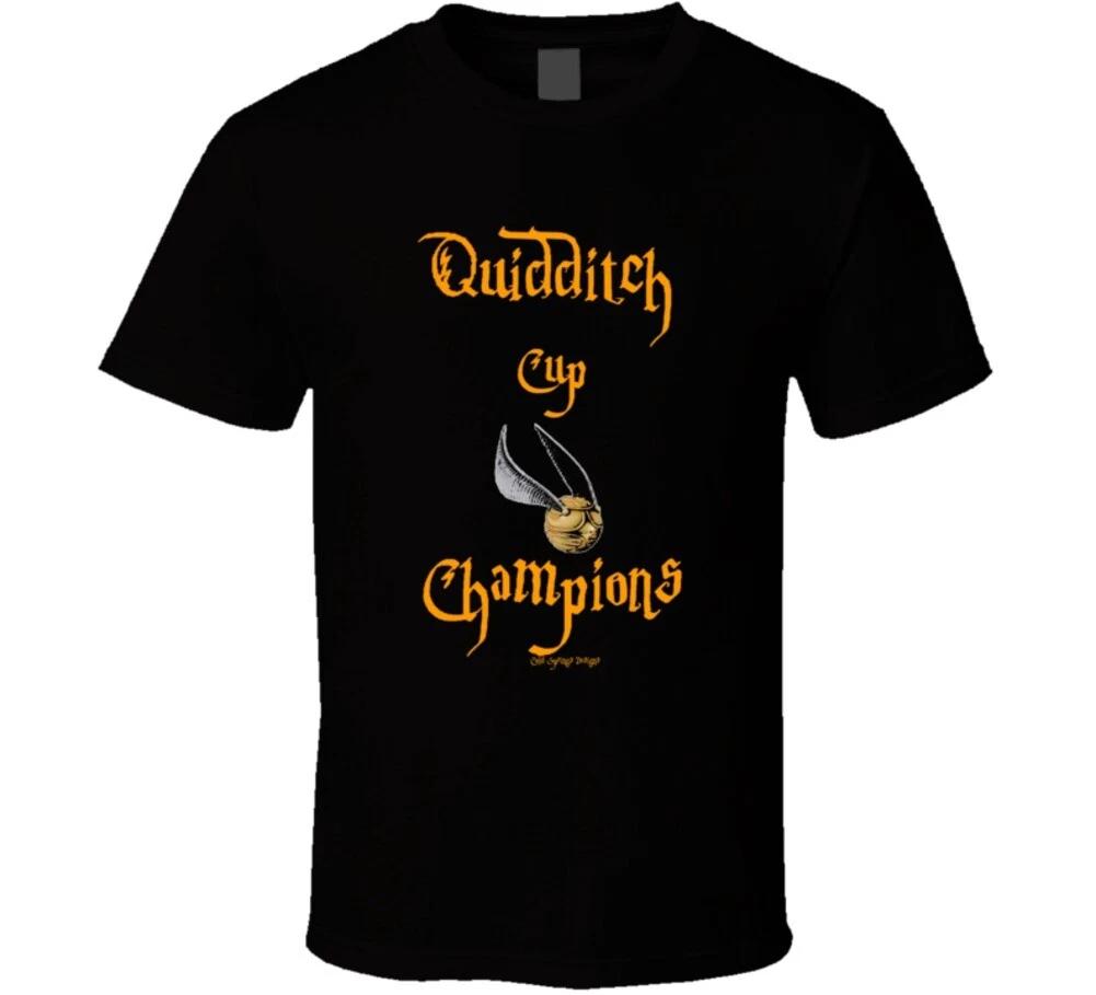 Quidditch Cup Champions Harry Potter Snitch Seeker Gift T Shirt L