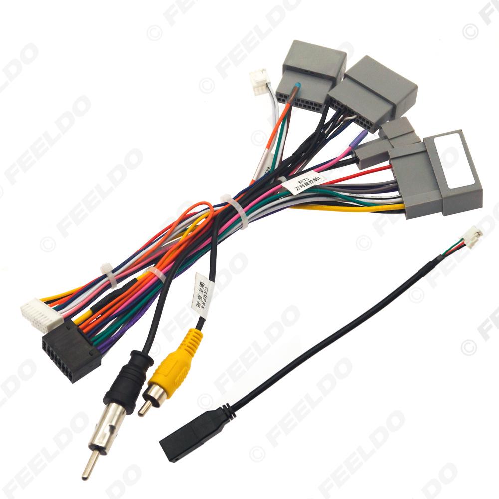 2022-2023 Honda Stepwgn Android Navigation Power Cord + Protocol Box (European Version)