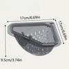 A Magnetic Suction Fixed Draining Basket, a Sink Drainage Storage Rack Designed Specifically for Handling Food Scraps