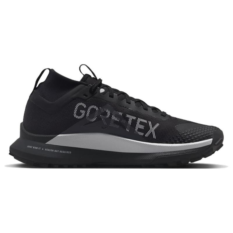 Nike React Pegasus Trail 4 Gore Tex Black Wolf Grey Women's Sneakers DJ7929-001