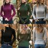 Women's Winter Turtleneck Sweater Casual Slim Fit Long Sleeve Warm Tops Blouse