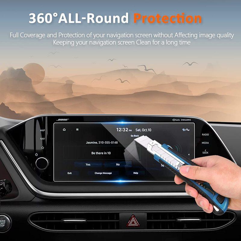 For 10.25-Inch Hyundai Sonata (SEL, SEL Plus, N Line, and Limited )/ - Palisade Tempered Glass