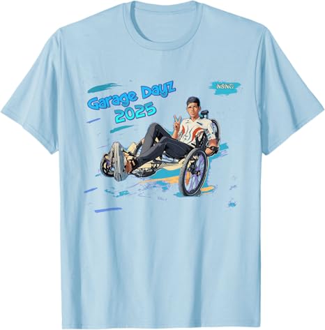 

NEVER STOP NEVER QUIT 2025 Garage Dayz TShirt Humor Funny Fighting Saying Tee Novelty Gift Inspiring Y2k Design Graphic Outfit 4XL