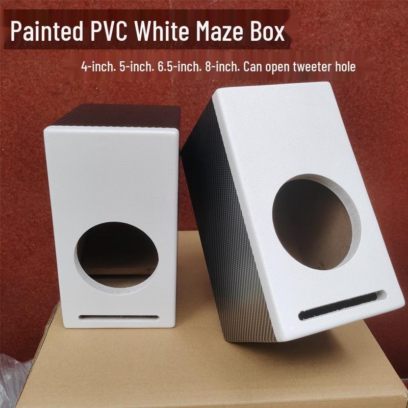 4-inch to 8-inch Subwoofer Speaker Cabinet Shell DIY Full-Range Maze Box