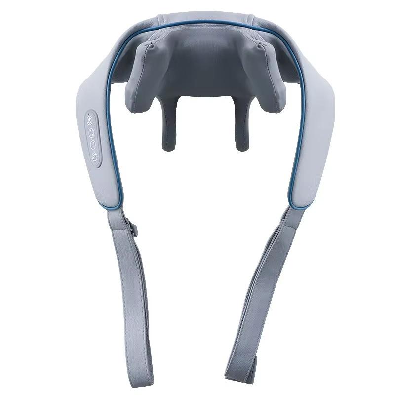 Durable And Safe Wireless Neck And Back Massager Neck And Shoulder Knead Ing Massage Shawl Neck Cervical Relaxing Trapezius Massager