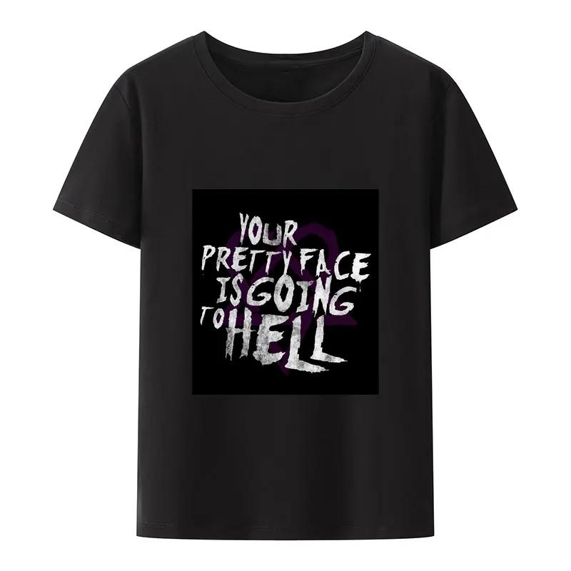 Classic Him Ville Valo Band Print T Shirt Men Women Short... XXXL