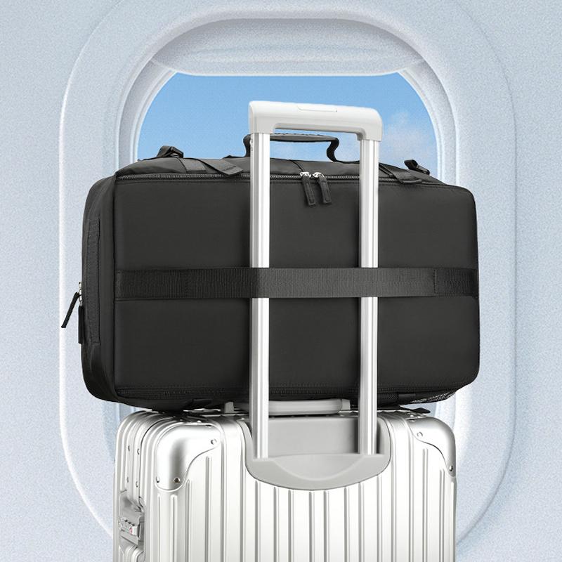 Large-capacity Backpack Men's Outdoor Expandable Multi-compartment Travel Boarding Backpack Travel Large Luggage Bag