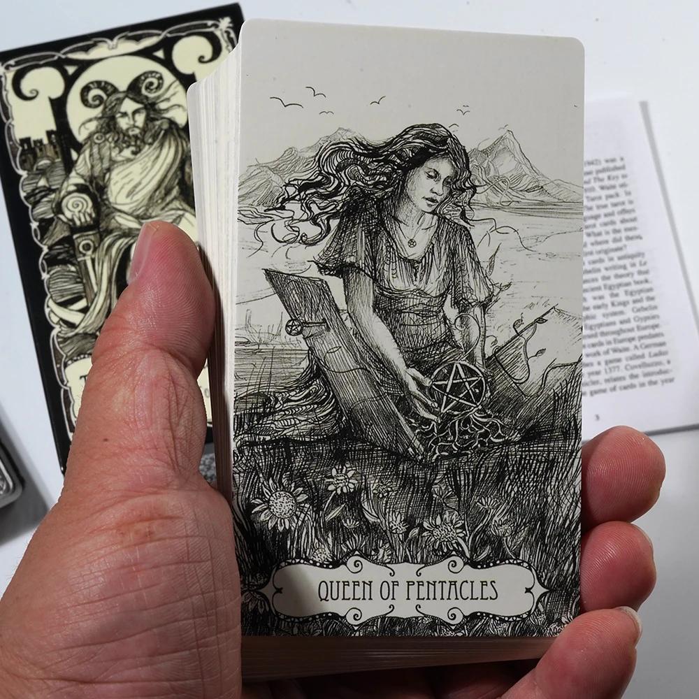 Karty Tarotu propasti Zkušenosti začínají jako beztvaré a prázdné Balíček 80 karet se dvěma alternativními