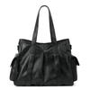 Women'S Shoulder Bag, Portable Large-Capacity Tote Bag, Daily Commuter Messenger Bag, Fashionable And Versatile Solid Color Underarm Bag, Trendy.