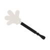 3D Printed Credit Card Wand Holder PLA Tap to Pay Wand for Easy Checkout Contactless Payment Black with White Palm Shape