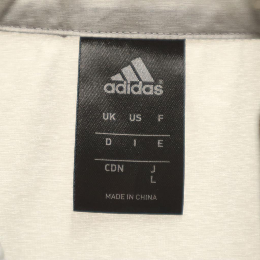 Adidas Windbreaker Setup L Gray Men's Used