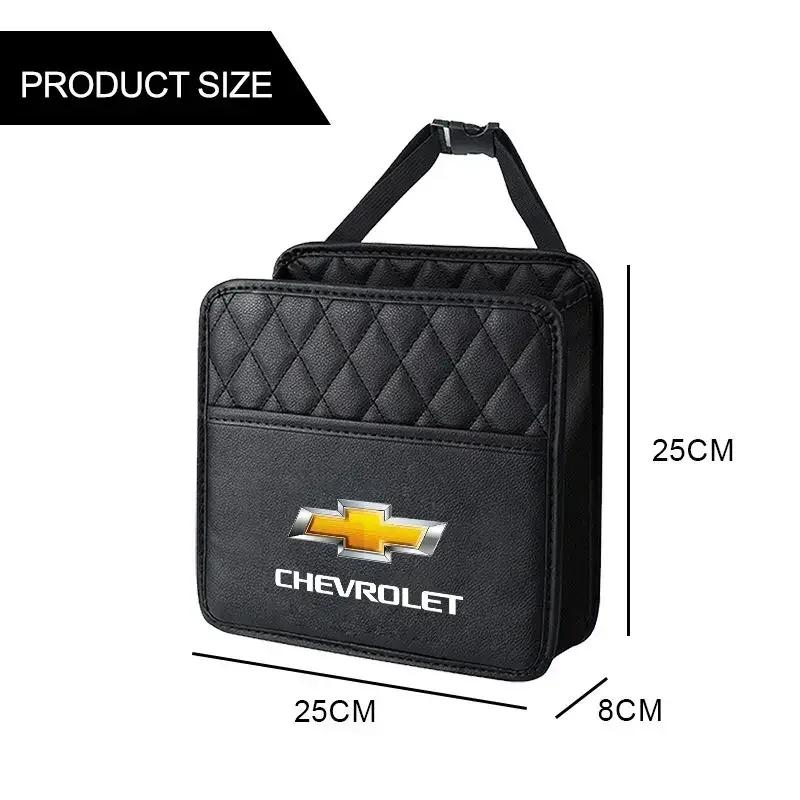 Multifunctional car seat storage bag Leather storage bag For Chevrolet Cruz Mai Rui Bao Cobalt Impala Onix SS pioneer Explorer