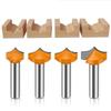Sada frézovacích bitů pro dřevo s 8mm stopkou Hrot gravírovací nůž Nůž na dveřní desku Nástroje pro numericky řízené gravírovací stroje