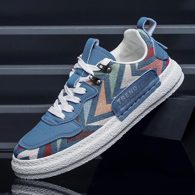 Schuhe für Herren Vulkanisierte Schuhe Männliche Sneaker Sommer Canvas Freizeit Sportschuhe Trend Flache Schuhe Neue Koreanische Platte Laufschuhe