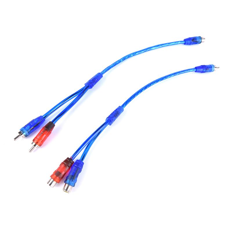 

Mp3 Аудио Rca Y Сплиттер мужчины к женщине кабель адаптер для автомобиля Aux усилитель