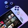 4 Stück Silikon-Wippkappen für Handheld-Konsole, Daumengriff für Asus ROG Ally/Steam Deck Universal