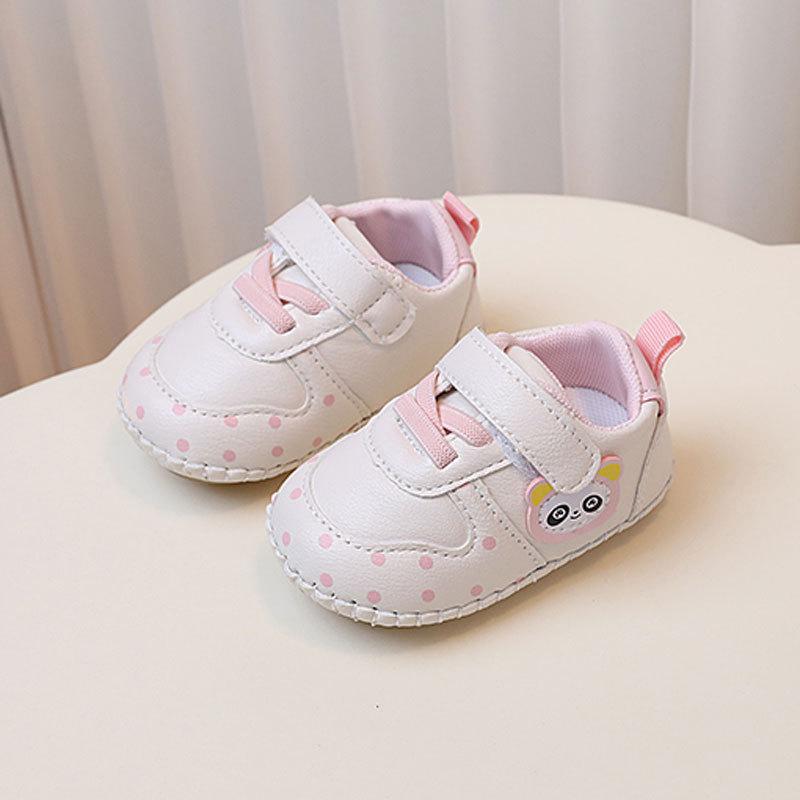 Baby Baby Soft Sole Shoes For Toddler Learning With Velcro Closure For Newborns And Infants