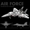 F-12 Aircraft Boy SR 71 Building Block Military Series Blackbird Fighter Assembled Toy Ultra High-speed Reconnaissance Aircraft