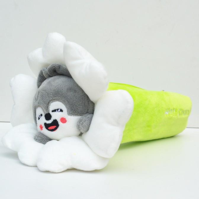 8 Adet Kpop Skzoo Peluş Oyuncak Wolfchan Sevimli Karikatür Dolgulu Hayvan Peluş Bebek Büyük Boy Uyku Yastığı Hediye İçin