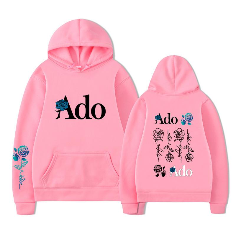 Printed Design Ado Hoodie Autumn Winter Fashion Design Men's Women's Sweatshirt Fleece Oversized Couple Casual Hoodie