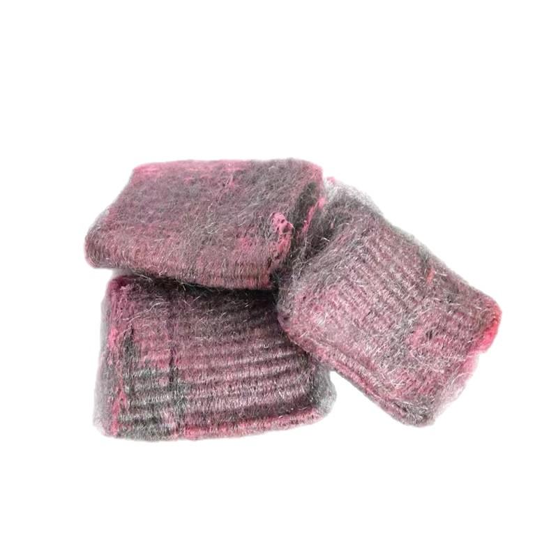 Cross-Border Steel Wool Soap Brush: Powerful Degreasing & Polishing for Countertops and Kitchen Range Hood Cleaning.