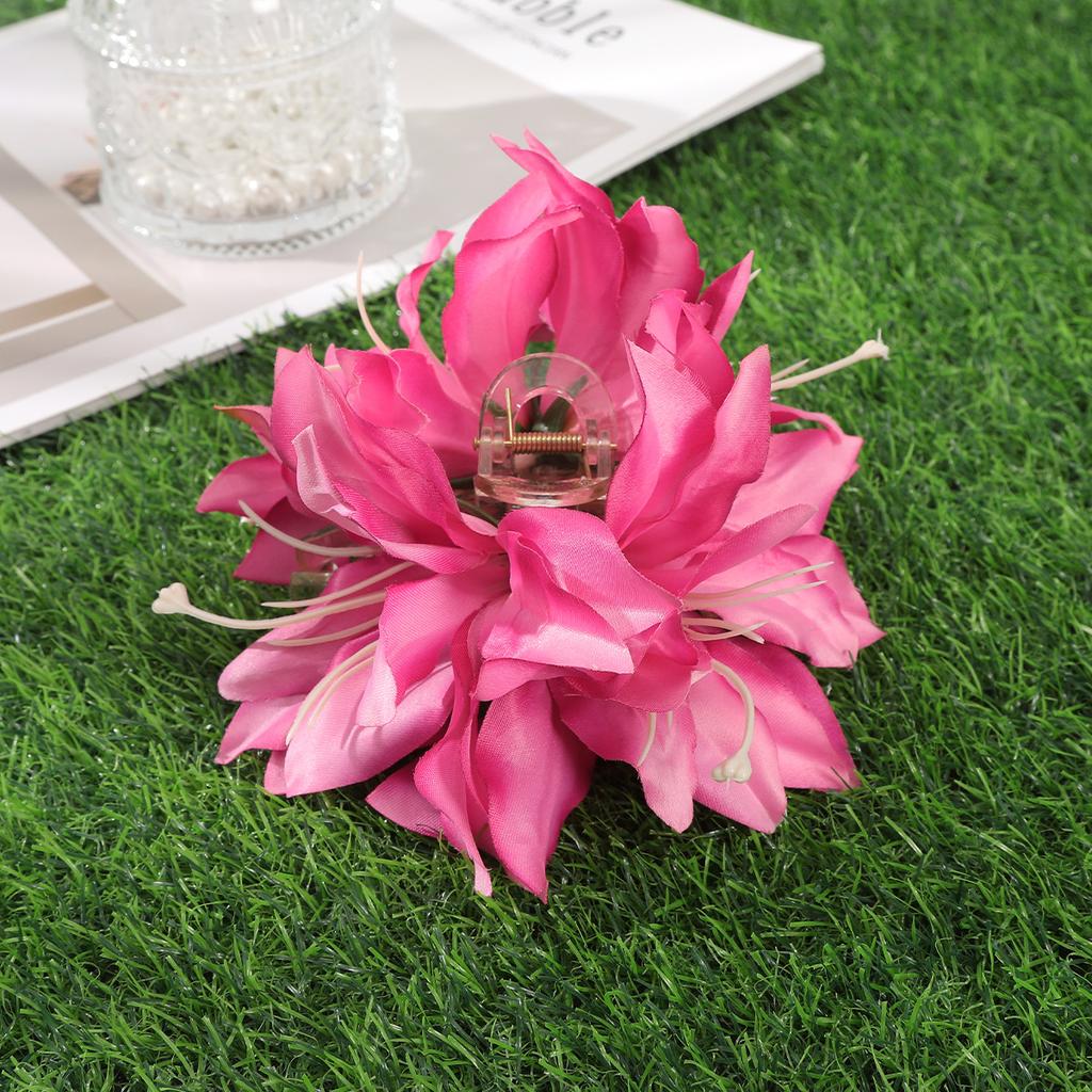 1pc new bohemian style Hawaiian new simulation artificial flower hair clip wedding bride head decoration