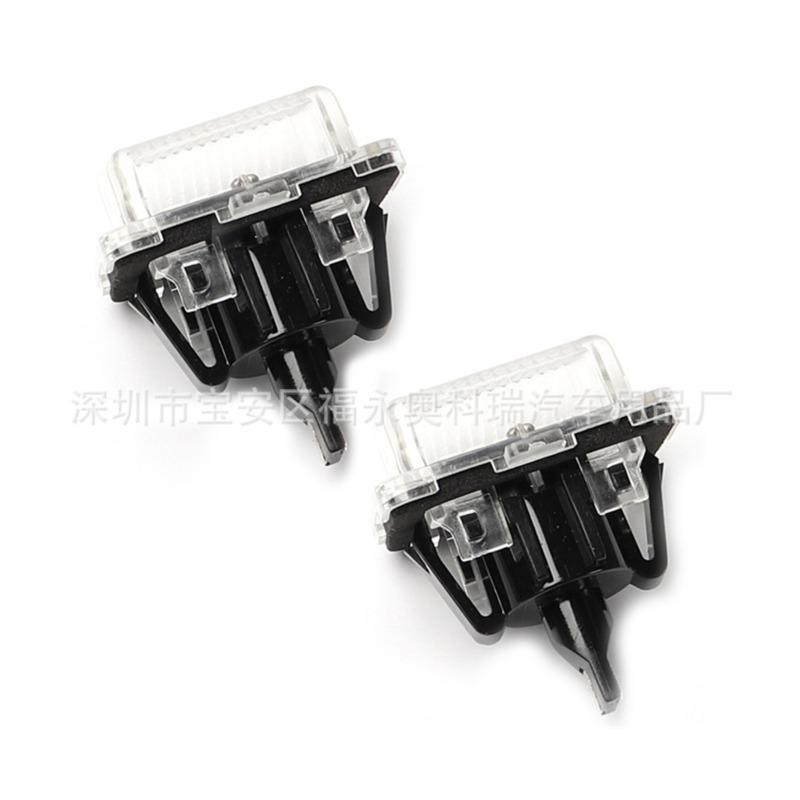 LED License Plate Light Compatible with Mercedes W204 W212 W216 W221 W207 High Quality Car Accessories tallation Kit
