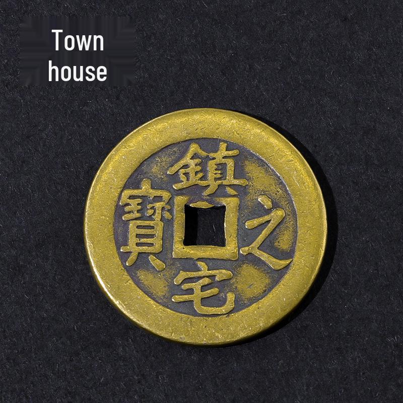 Thickened Brass Five and Ten Emperors Coin Set 2.5mm thickened