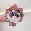 Preserved Rose & Carnation Bouquet - Perfect Birthday or Valentine's Gift for Mother, Teacher, or Girlfriend