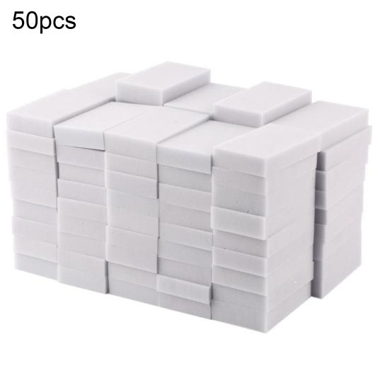 

50Pcs Cleaning Sponge No Detergent Flexible Sponge Multi-purpose Kitchen Scrub Sponge for Kitchen