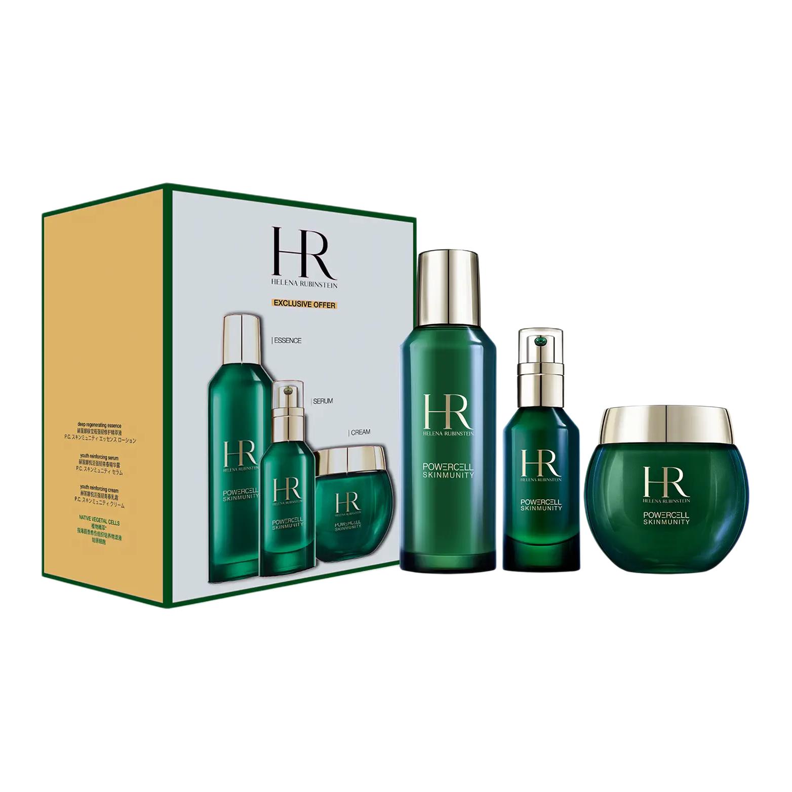

Helena Rubinstein Powercell Skinmunity 3 Piece Set Essence 200ml+Serum 50ml+Cream 50ml