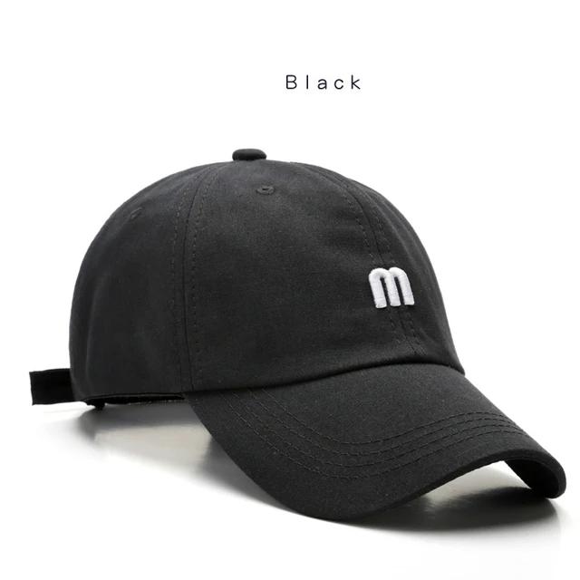 Modna czapka baseballowa 100% bawełna dla mężczyzn i kobiet Haftowane litery Czapka typu snapback Letnie czapki przeciwsłoneczne Unisex Casualowe czapki hip-hopowe