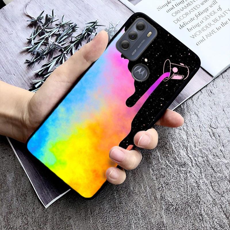 Schwule LGBT Regenbogen Handyhülle für Motorola Moto E7 Plus E32 E20 E40 Edge 20 Lite G22 G52 G20 G30 G100 G60 G50 G10 G Pure G Stylus