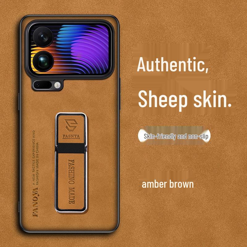 Xiaomi 17 Pro/Pro Max Leather Phone Case: Full Coverage, Anti-Drop, Frosted Protection.