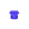 1:2 Nylon Bevel Gear 1M 15/30 20/40 Teeth 90 Degree Plastic Spur Bevel Gear BULE