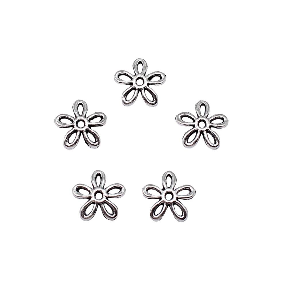 Flower Bead Cap Spacer Findings Ornate Covers For DIY Jewelry Making Materials