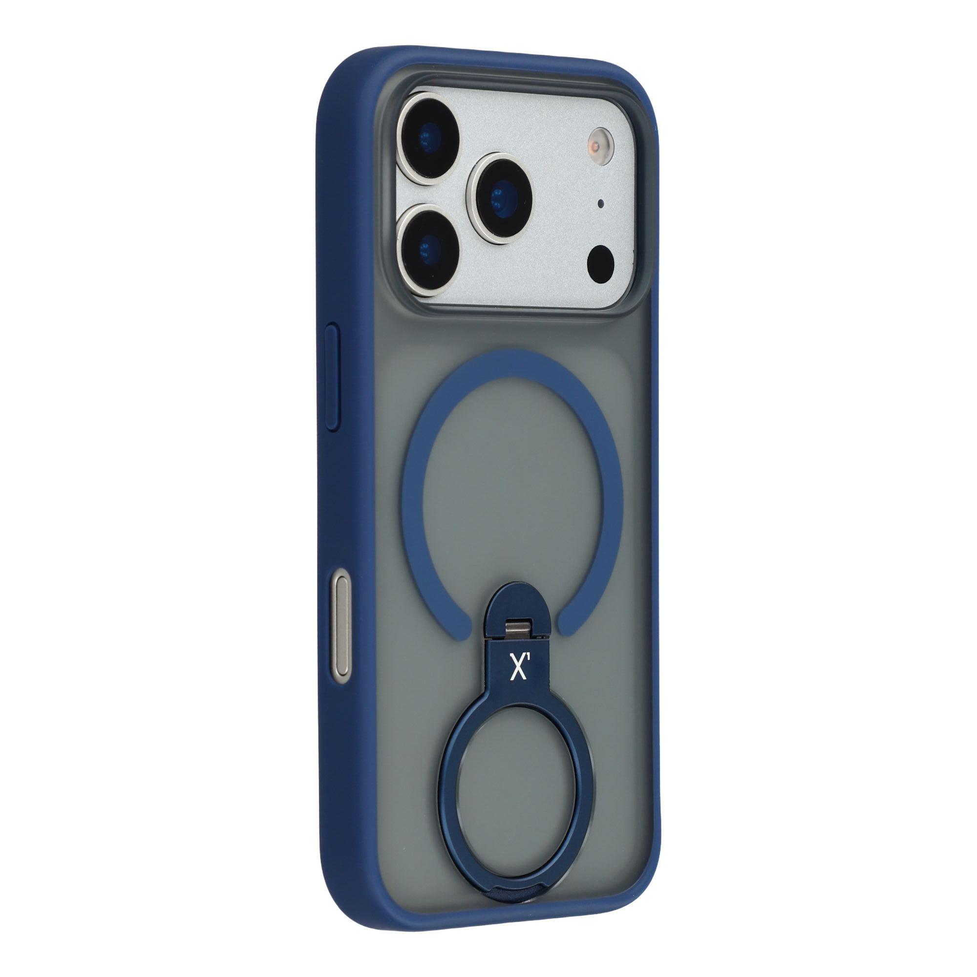 

X-LEVEL For iPhone 17 Pro Max Magnetic Case Rotating Kickstand Anti Drop TPU + PC Matte Phone Back Cover