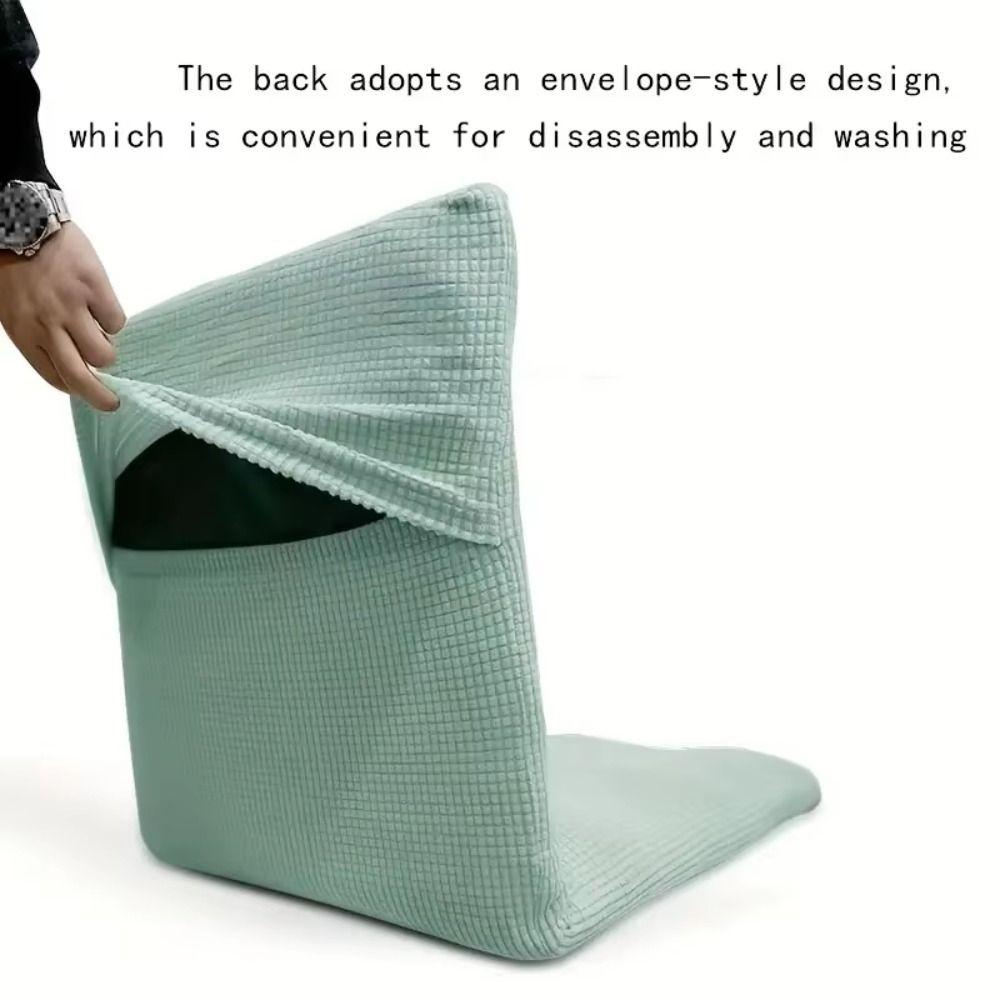 Breathable Tatami Chair Cover Elastic Tatami Seat Cover for Home Camping Bay Window Cushions