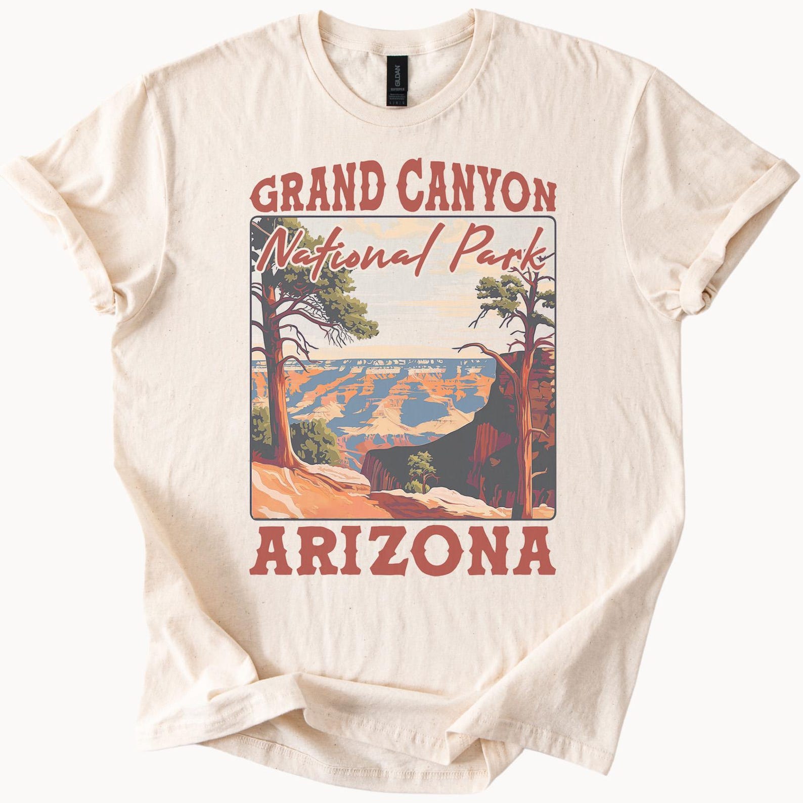 Grand Canyon National Park Arizona Graphic Tee Nature Lover Gift 160