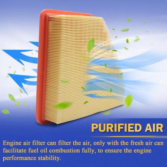 Engine Air Filter for 2010-2017 Equinox 2010-2017 Terrain L4 2.4L V6 3.0L 3.6L P