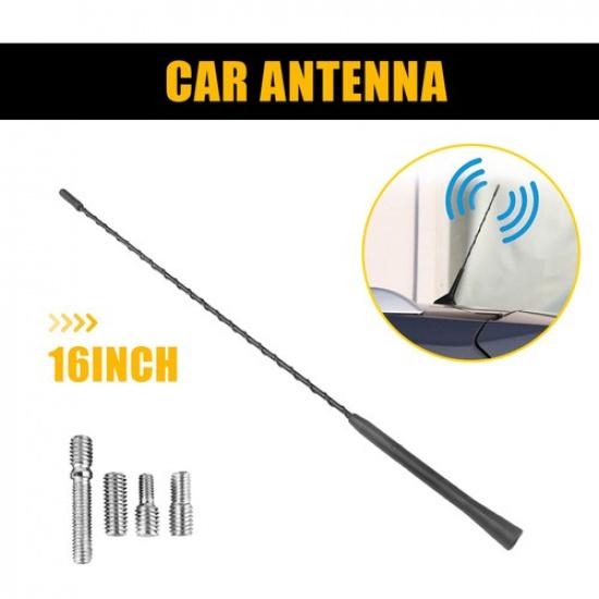 Black Rubber Radio Antenna Duck AM/FM UHF Fits Antenna 4 X 4 Car Caravan Truck