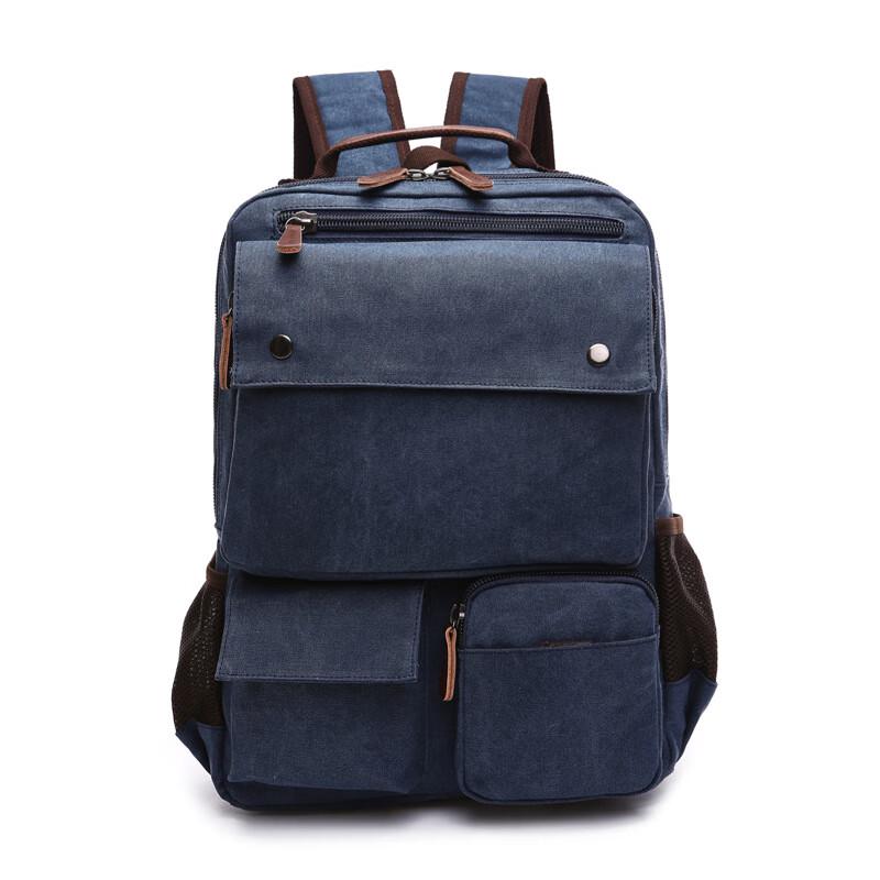 Men's Fashion Canvas Backpack