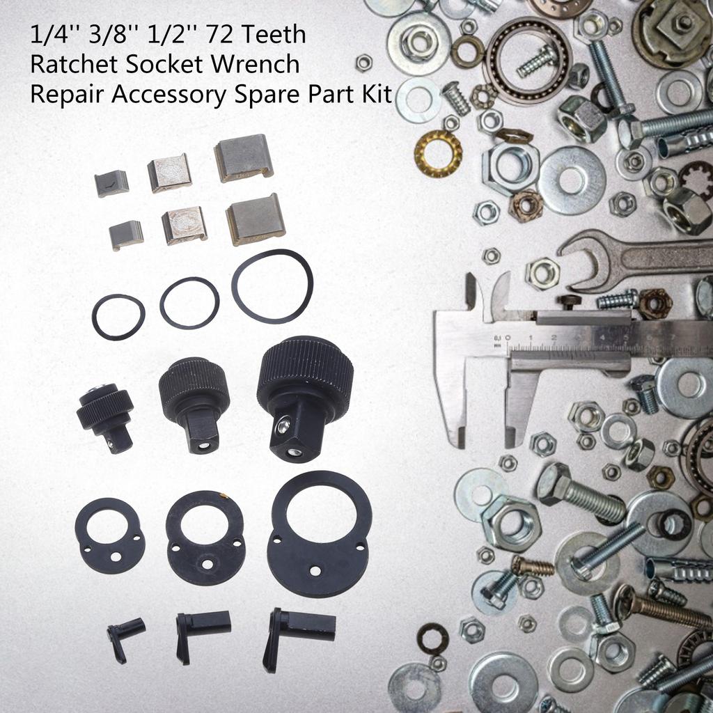 72 Zähne Ratsche Steckschlüssel Reparatur Zubehör Teile-Kit Handwerkzeug Ratsche Schlüssel Teile-Kit Handwerkzeug Ersatzteil