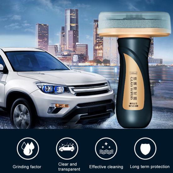 100ml Car Auto Glass Cleaner Front Windshield Film Oil Remover Rainproof Agent