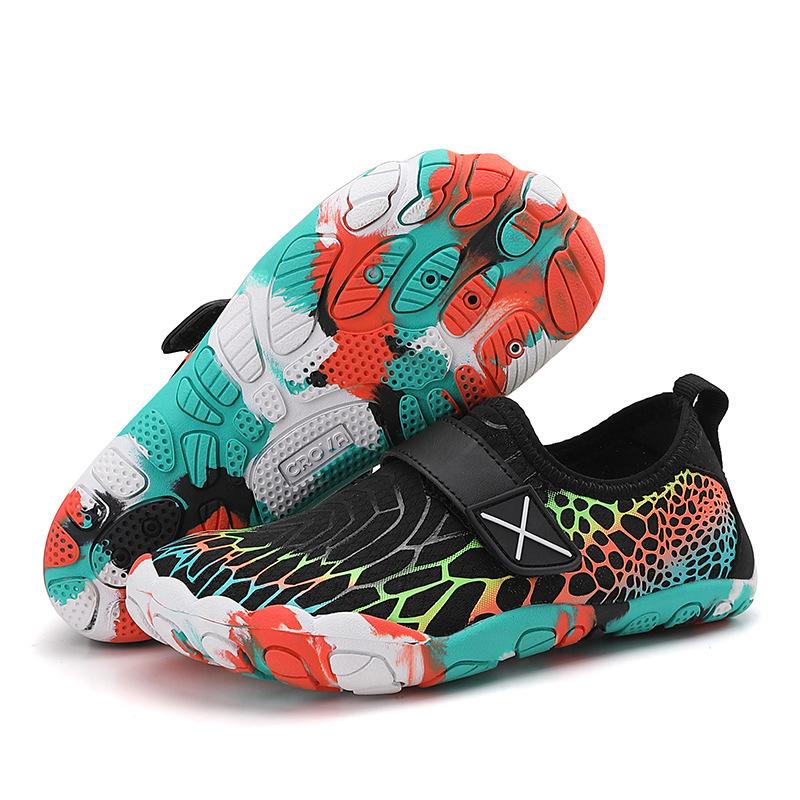New children's wading shoes boys quick-drying breathable river walking shoes children's beach shoes swimming shoes five fingers