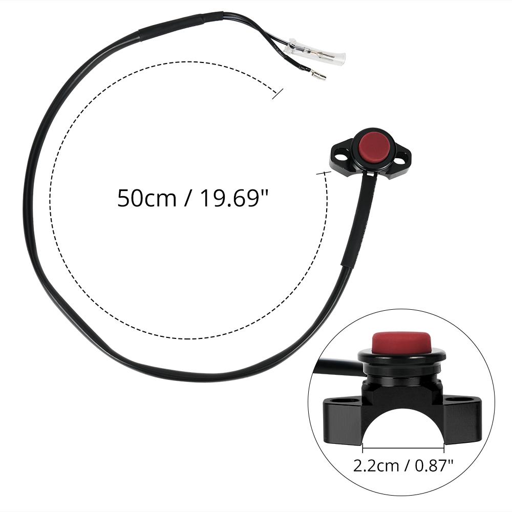 Engine Stop Start Kill Switch Button For Honda Yamaha Kawasaki Suzuki BMW KTM Husqvarna Husaberg Aprilia GasGas Dirt Bike ATV